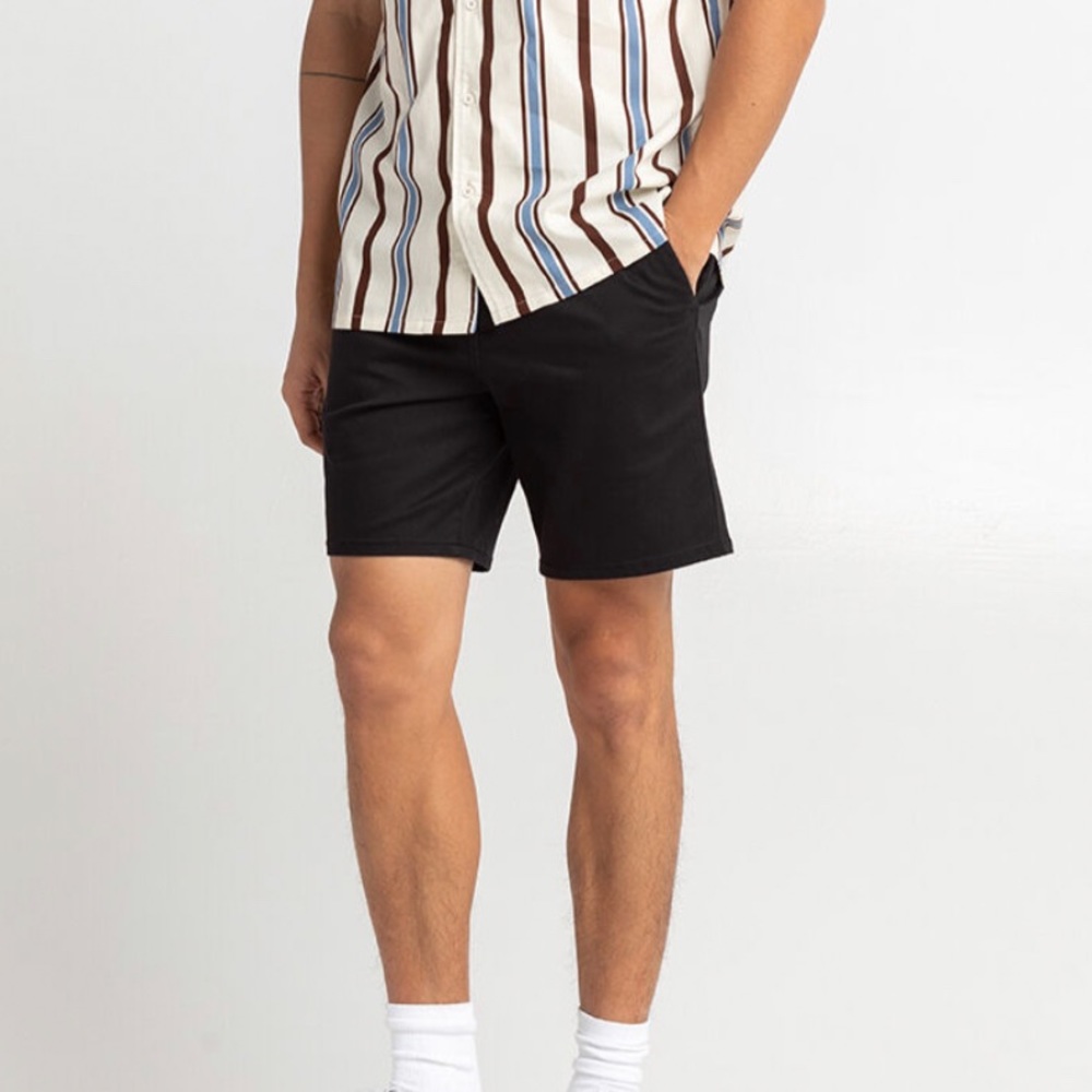 Black Short Chino Shorts